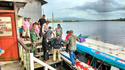 Koramil Jajaran Kodim Ketapang Lakukan Pengamanan Nataru