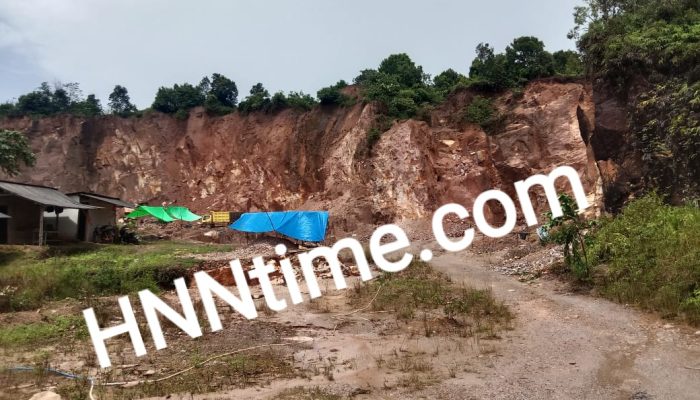 Penambangan Galian C Ilegal di Desa Suka Harapan Kendawangan, Aktivitas Sudah Bertahun-Tahun